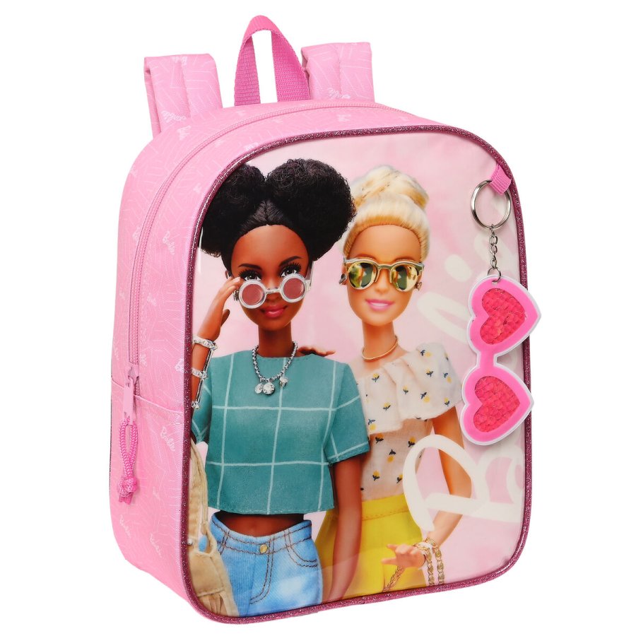 Brnetaske Barbie Girl Pink 22 x 27 x 10 cm #1