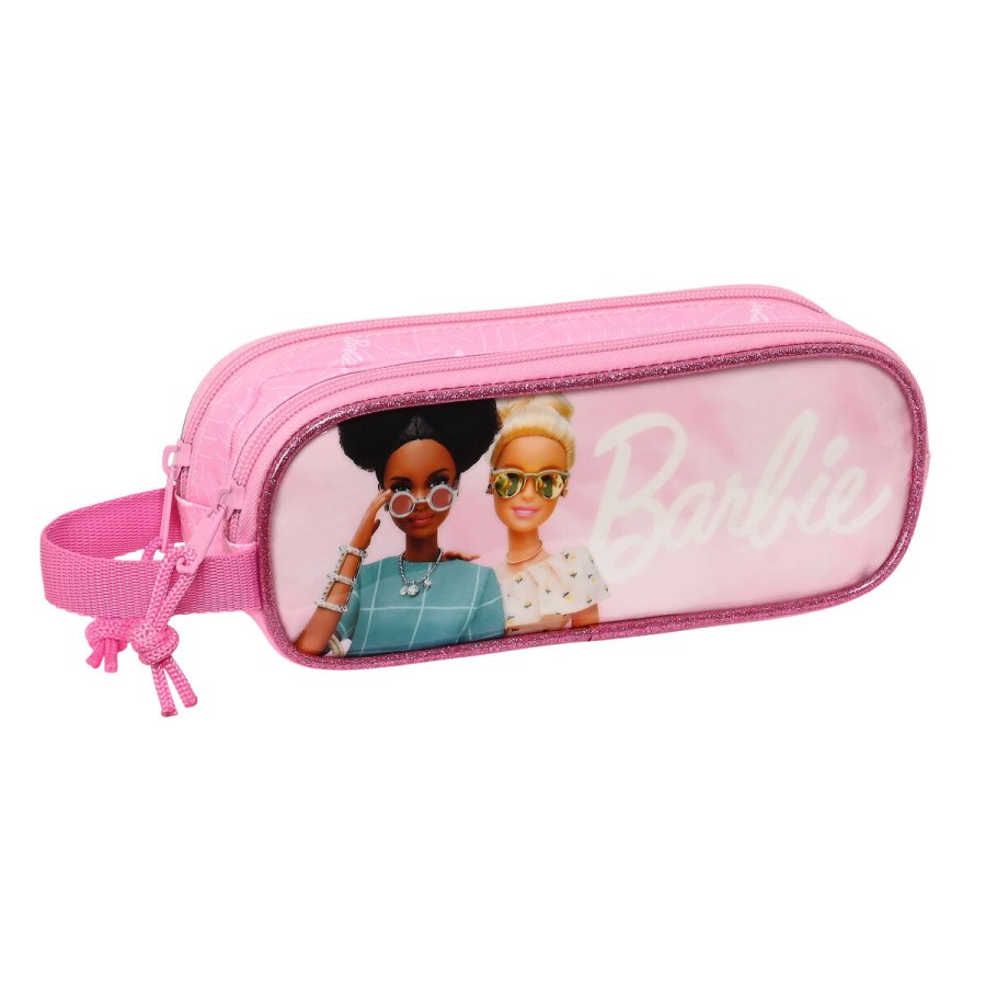 Dobbelt carry-all Barbie Girl Pink 21 x 8 x 6 cm #1
