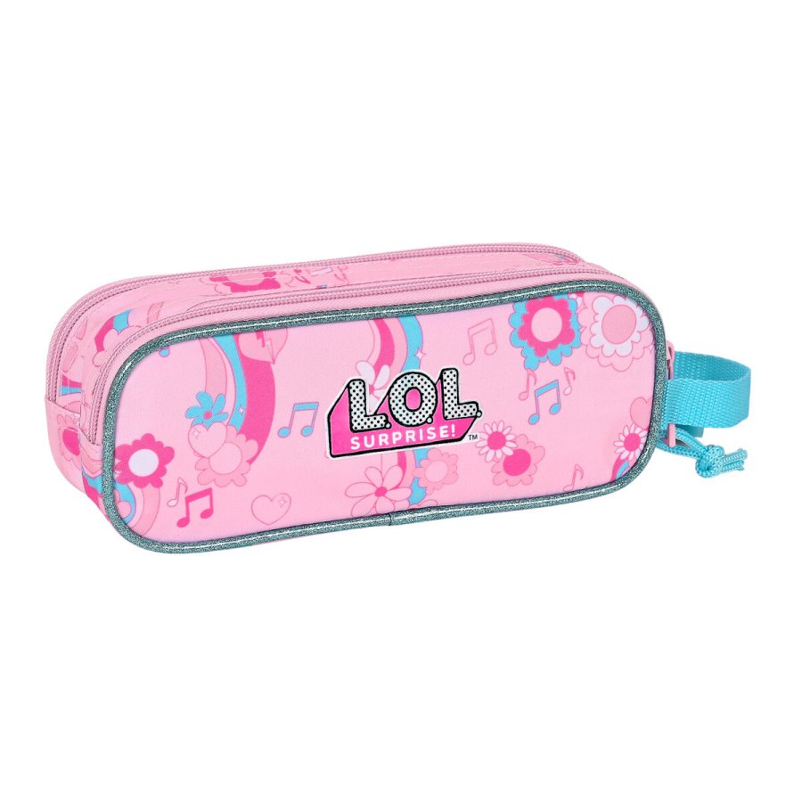 Dobbelt carry-all LOL Surprise! Glow girl Pink (21 x 8 x 6 cm) #2