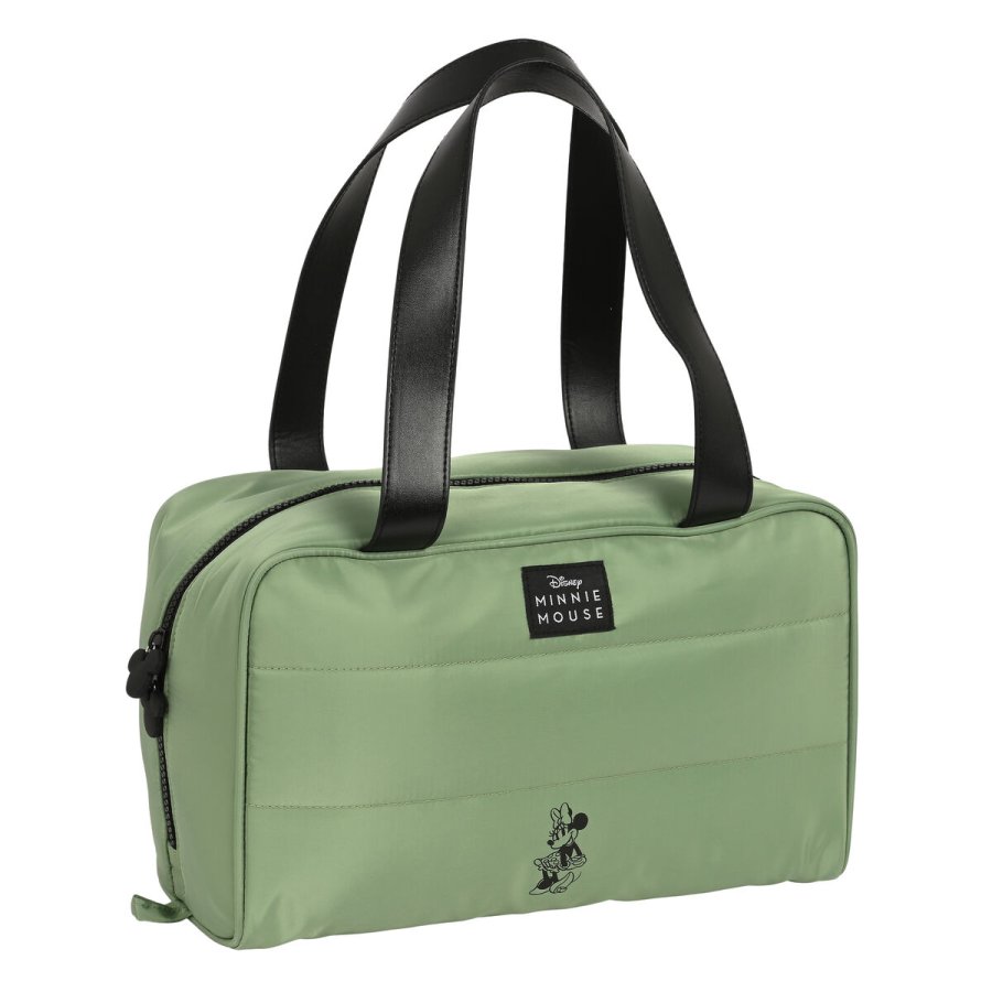 Skoletoilettaske Minnie Mouse Mint shadow Militrgrn 31 x 14 x 19 cm #1