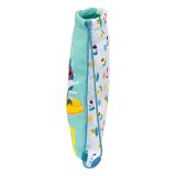 Rygsk med Snore Baby Shark Surfing Bl Hvid 26 x 34 x 1 cm #2
