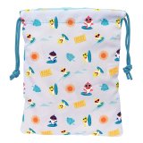 Madkasse med tilbehr Baby Shark Surfing 20 x 25 x 1 cm sk (sack) Bl Hvid #3