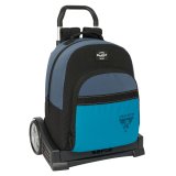 Skolerygsk med Hjul BlackFit8 California Bl Sort 32 x 42 x 15 cm #1