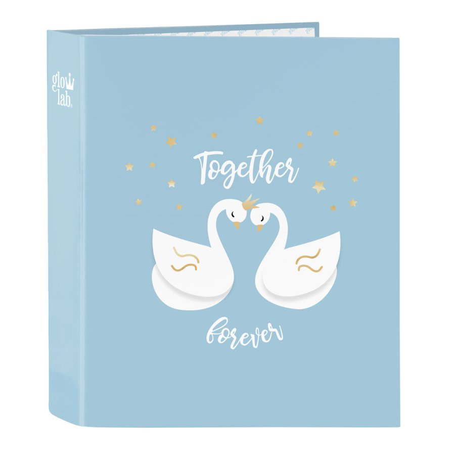 Ringbind Glow Lab Cisnes Bl A4 27 x 33 x 6 cm #1