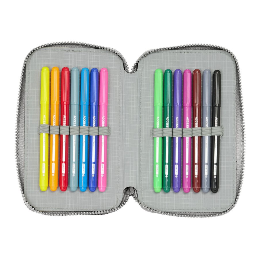 Dobbelt penalhus Safta Game over 12,5 x 19,5 x 4 cm Dobbelt penalhus 29 Dele #3