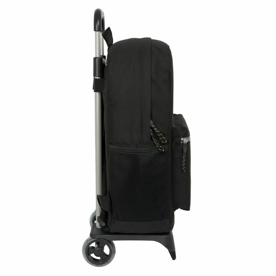 Skolerygsk med Hjul Batman Game over Sort 30 x 43 x 14 cm #2