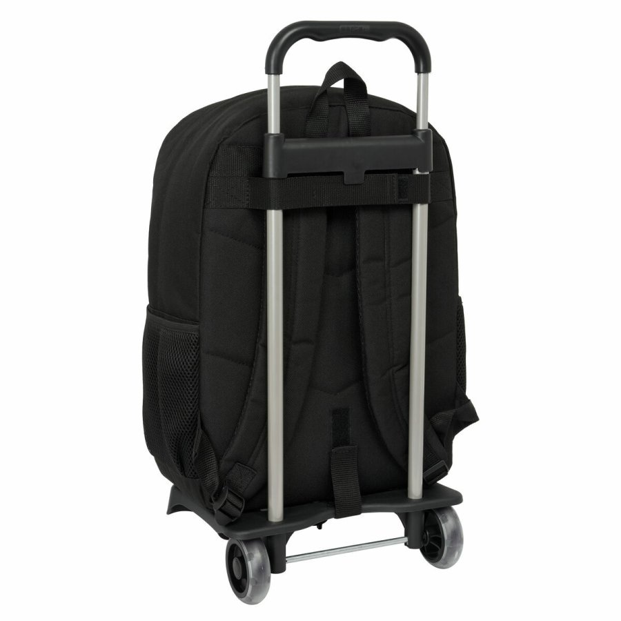 Skolerygsk med Hjul Batman Game over Sort 30 x 43 x 14 cm #3