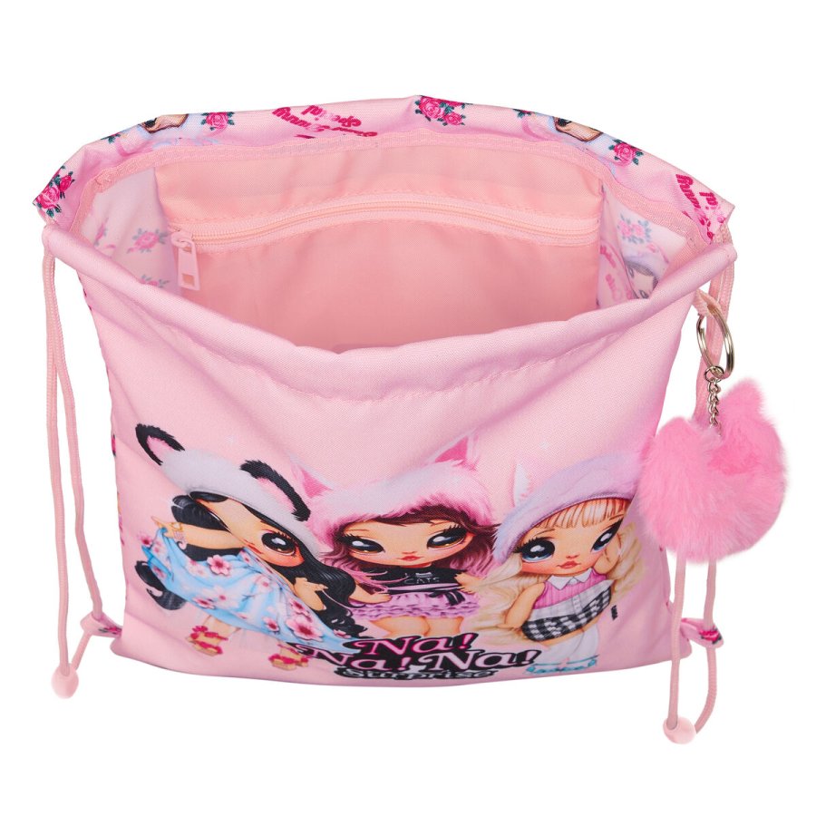 Rygsk med Snore Na!Na!Na! Surprise Fabulous Pink 26 x 34 x 1 cm #4