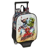 Skolerygsk med Hjul The Avengers Forever Multifarvet 22 x 27 x 10 cm #1