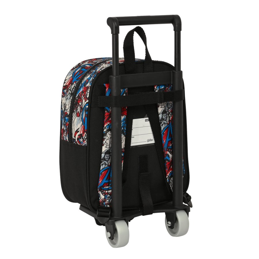 Skolerygsk med Hjul The Avengers Forever Multifarvet 22 x 27 x 10 cm #2