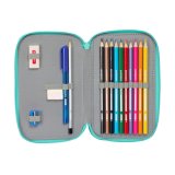 Penalhus med Tilbehr Peppa Pig Pretty flowers Gul Mint 12.5 x 19.5 x 4 cm 29 Dele #4