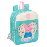 Brnetaske Peppa Pig Pretty flowers Gul Mint 22 x 27 x 10 cm #1