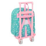 Skolerygsk med Hjul Peppa Pig Pretty flowers Gul Mint 22 x 27 x 10 cm #2