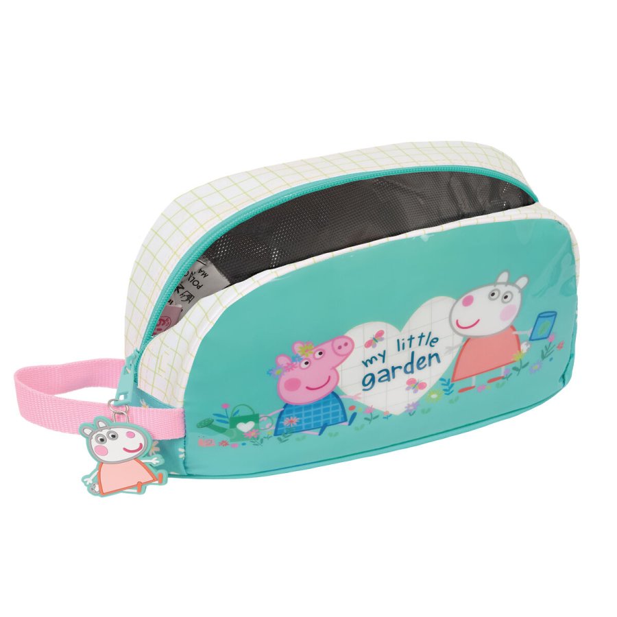 Termomadkasse Peppa Pig Pretty flowers Gul Mint 21,5 x 12 x 6,5 cm #3