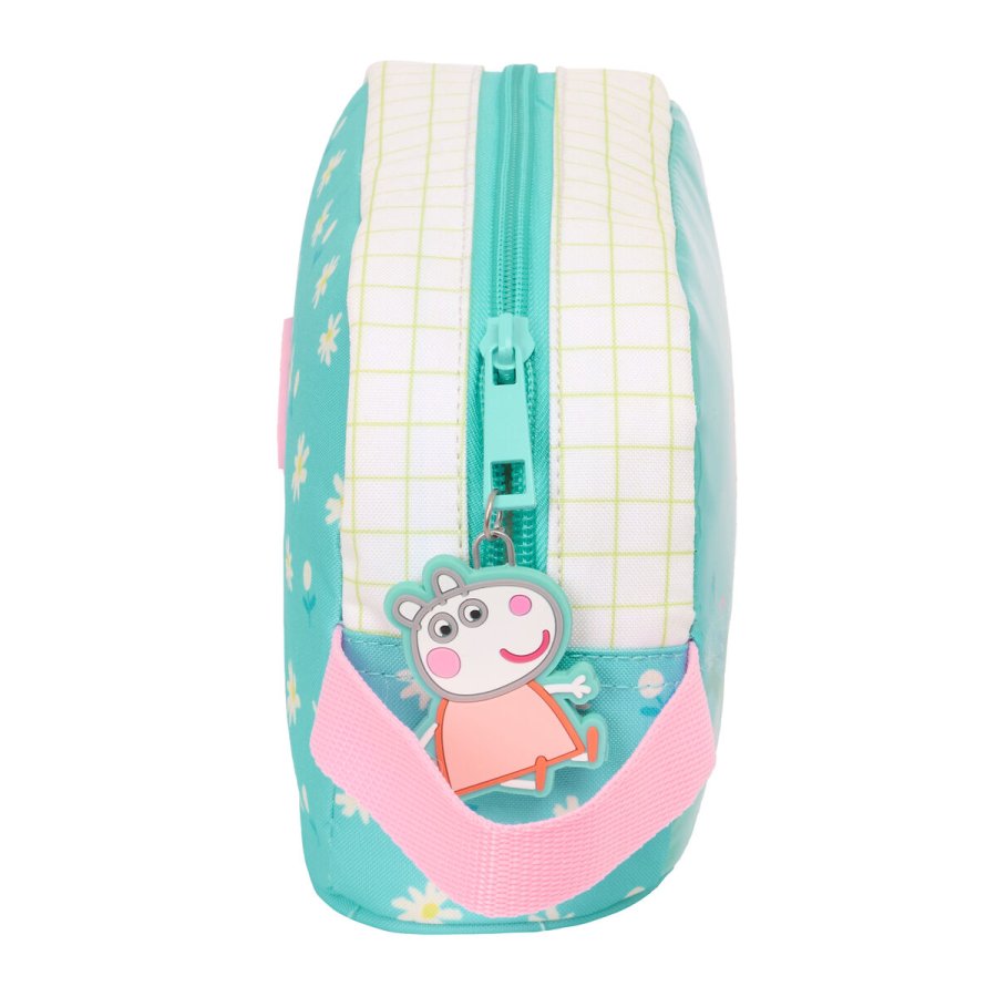 Termomadkasse Peppa Pig Pretty flowers Gul Mint 21,5 x 12 x 6,5 cm #4