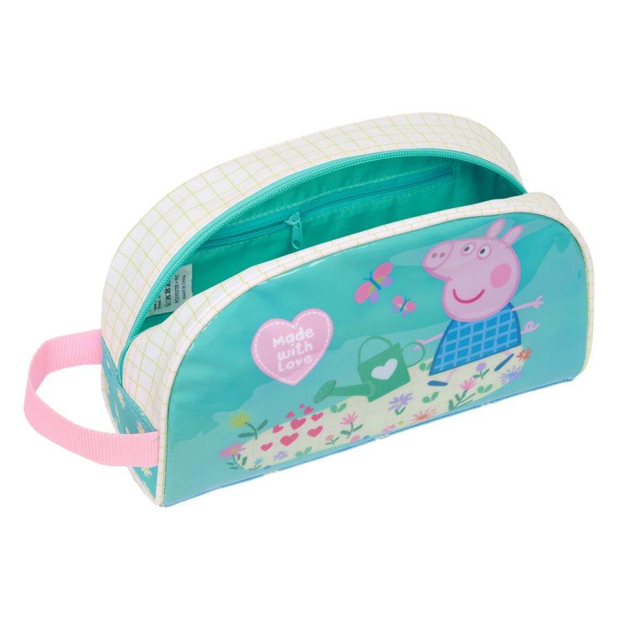 Rejsetoilettaske Peppa Pig Pretty flowers Gul Mint 26 x 16 x 9 cm #4