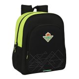 Skoletaske Real Betis Balompi 32 x 38 x 12 cm Sort Lime #1