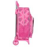 Skolerygsk med Hjul Minnie Mouse Loving Pink 33 x 42 x 14 cm #3