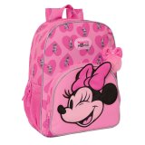 Skoletaske Minnie Mouse Loving Pink 33 x 42 x 14 cm #1