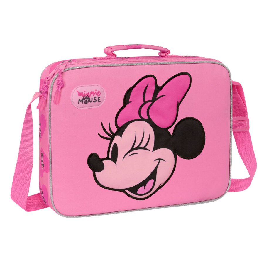 Skole skoletaske Minnie Mouse Loving Pink #1