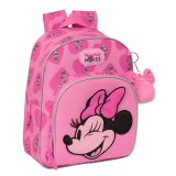 Skoletaske Minnie Mouse Loving Pink 28 x 34 x 10 cm #1