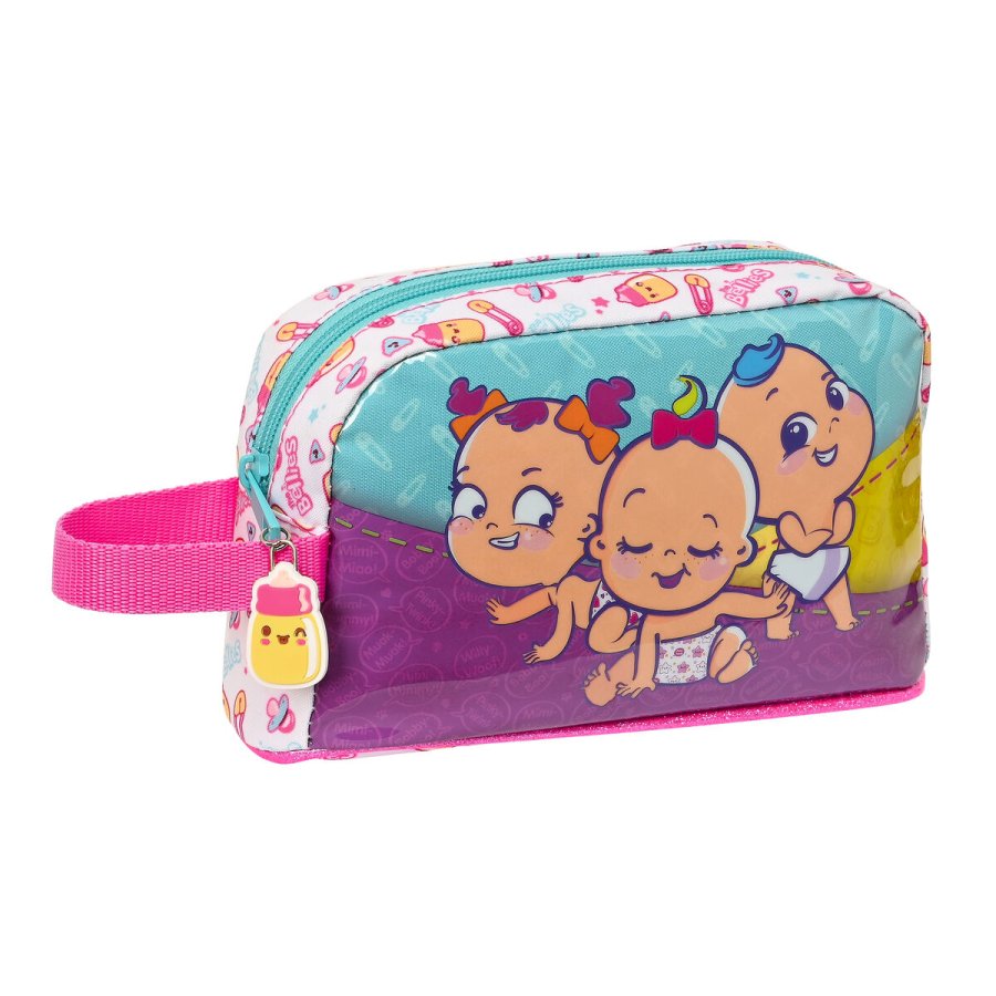 Termomadkasse The Bellies 21.5 x 12 x 6.5 cm Lilla Turkisbl Hvid #1