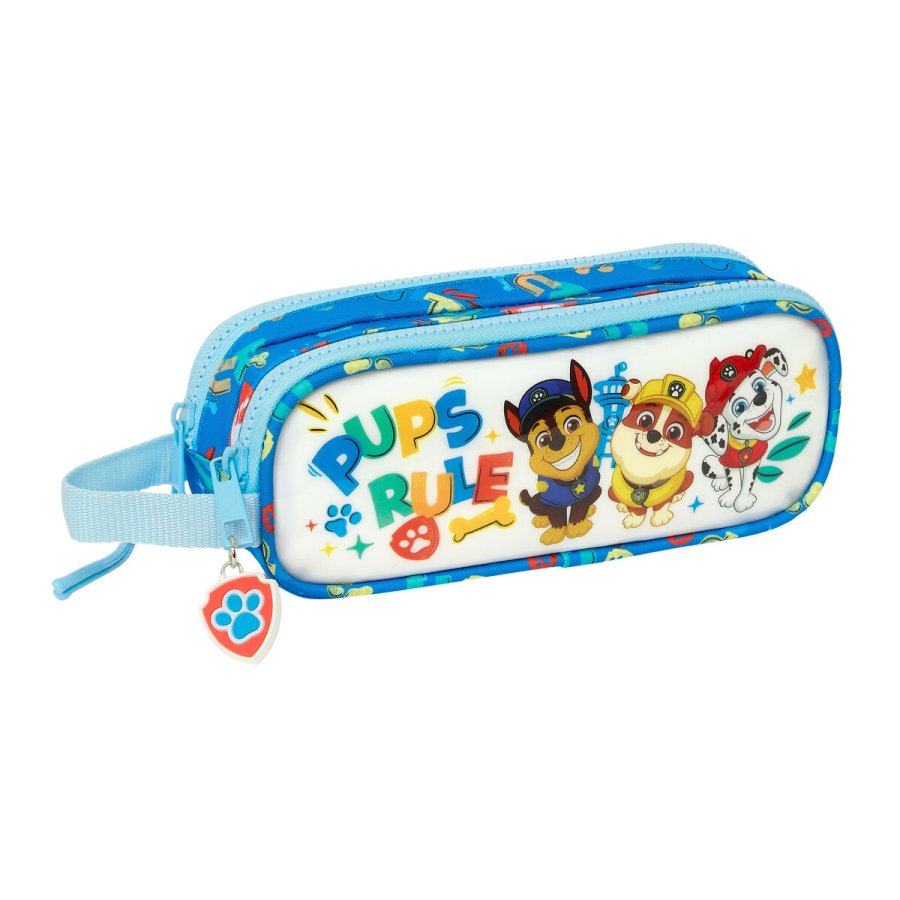 Dobbelt carry-all The Paw Patrol Pups rule Bl 21 x 8 x 6 cm #1