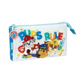 Tredobbelt bretaske The Paw Patrol Pups rule Bl 22 x 12 x 3 cm #1