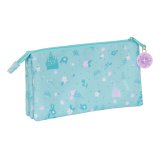 Tredobbelt bretaske Frozen Hello spring Lysebl 22 x 12 x 3 cm #2