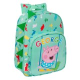 Skoletaske Peppa Pig George Mint 26 x 34 x 11 cm #1