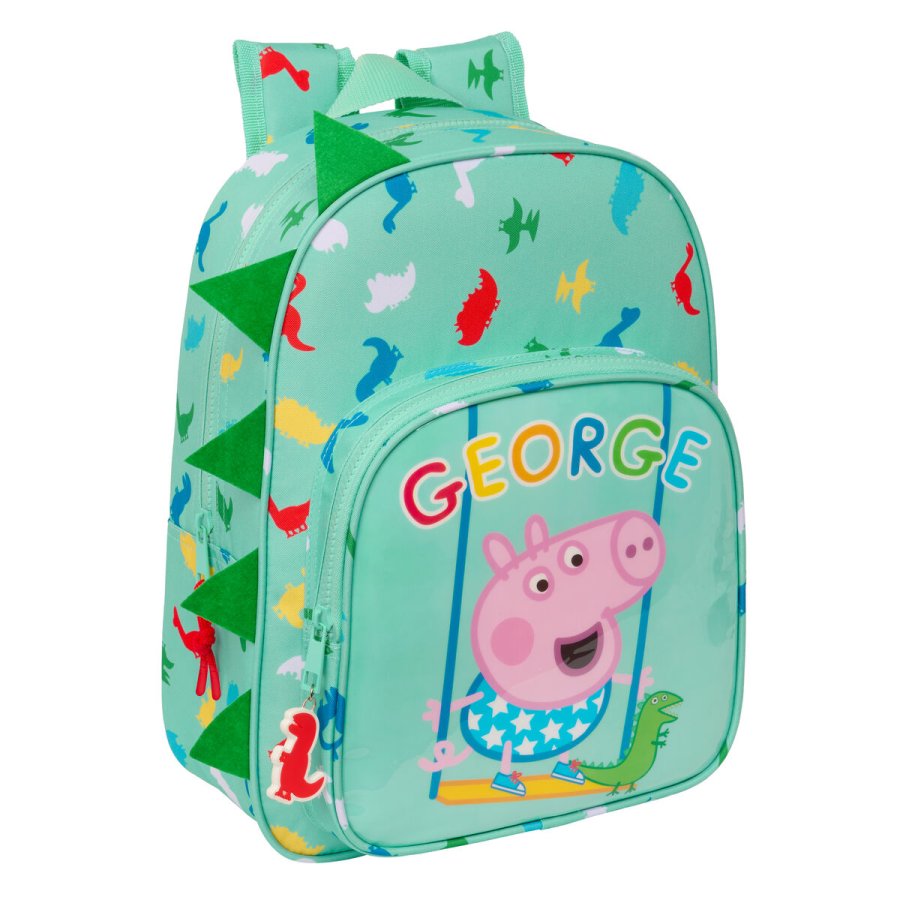 Skoletaske Peppa Pig George Mint 26 x 34 x 11 cm #1