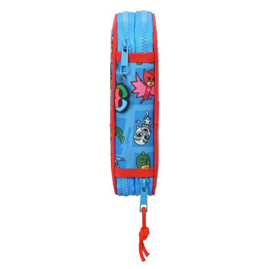 Dobbelt penalhus PJ Masks Bl 12.5 x 19.5 x 4 cm (28 Dele) #3