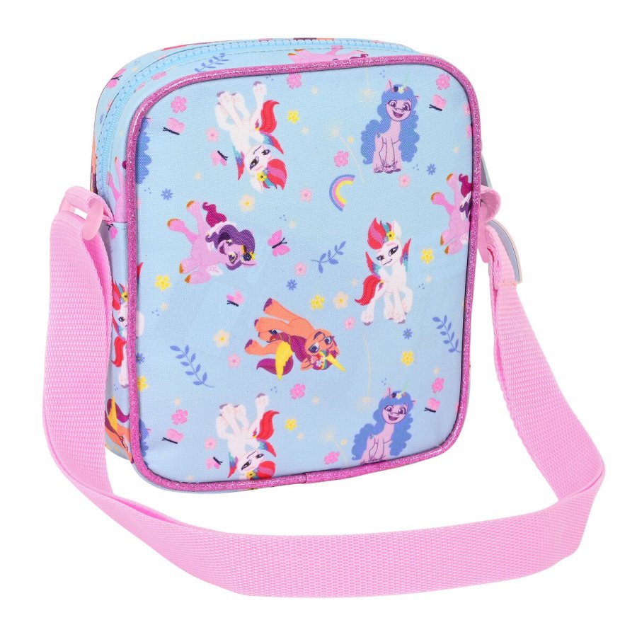 Skuldertaske My Little Pony Wild & free Bl� Pink 16 x 18 x 4 cm #2