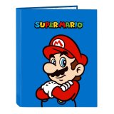 Ringbind Super Mario Play Bl Rd A4 26.5 x 33 x 4 cm #1