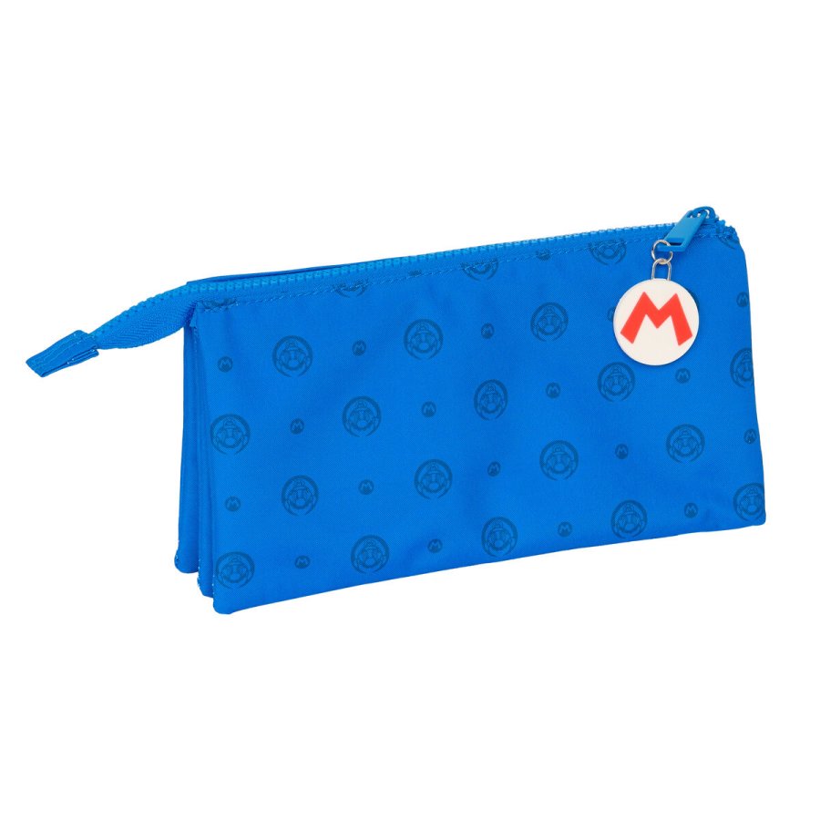 Tredobbelt bretaske Super Mario Play Bl Rd 22 x 12 x 3 cm #3