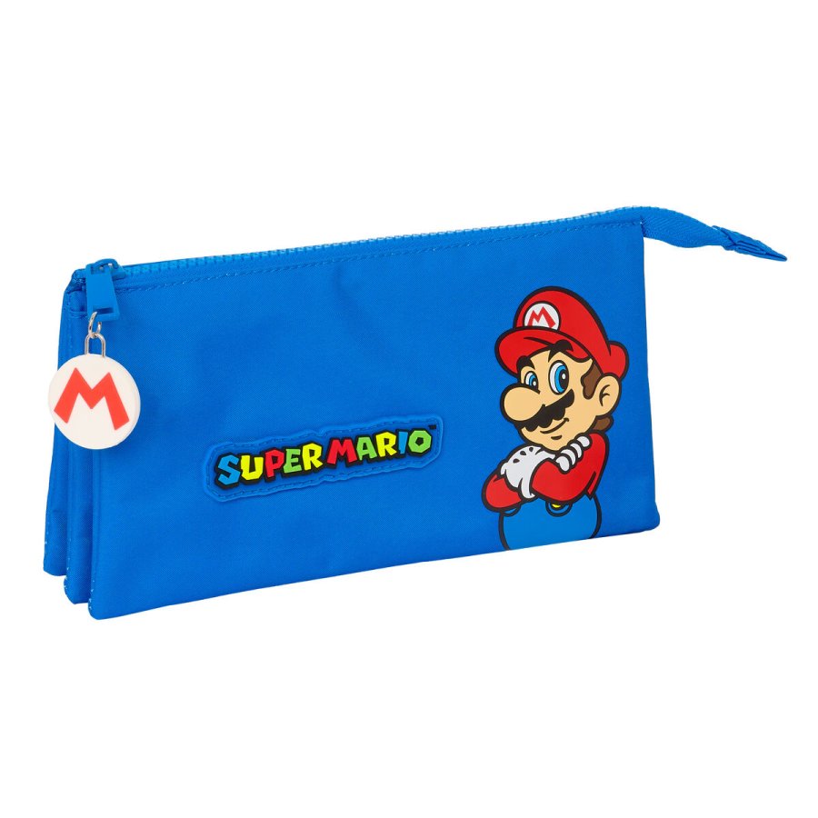 Tredobbelt bretaske Super Mario Play Bl Rd 22 x 12 x 3 cm #2