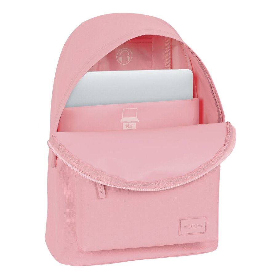 Skoletaske Safta   31 x 41 x 16 cm Pink #3
