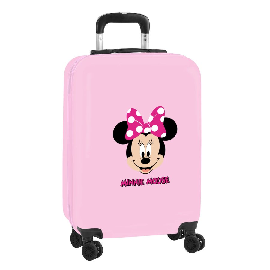 H�ndbagage Minnie Mouse My Time Pink 20'' 34,5 x 55 x 20 cm #1