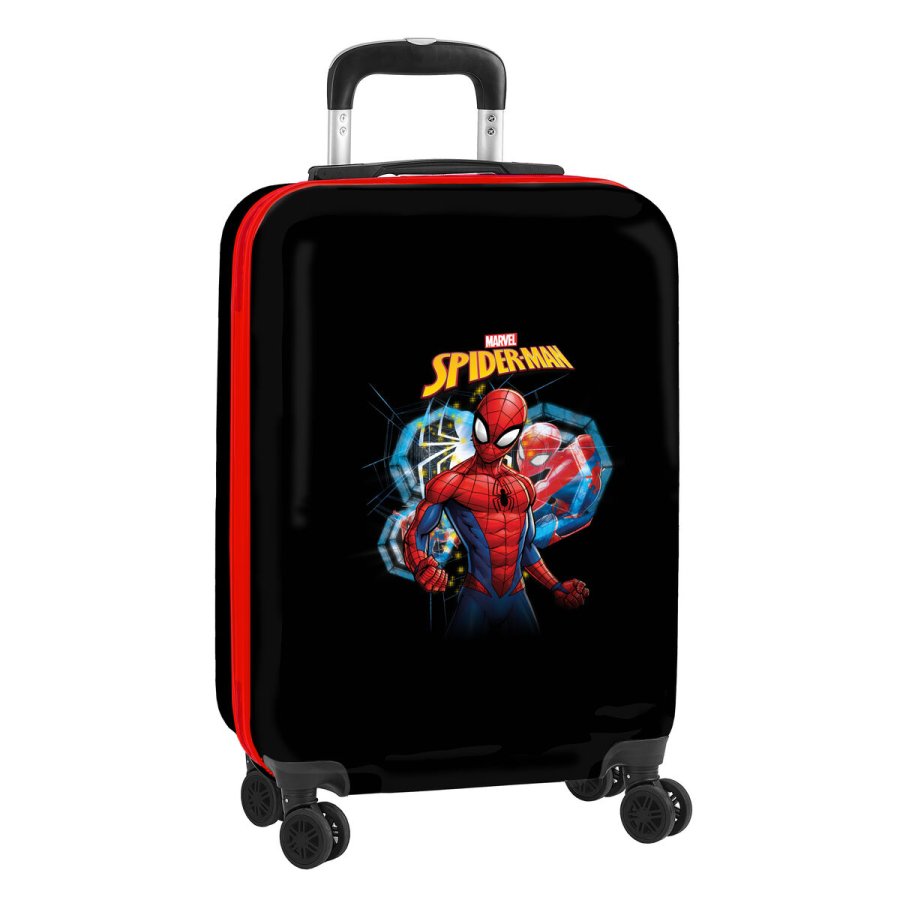H�ndbagage Spider-Man Hero Sort 20'' 34,5 x 55 x 20 cm #1