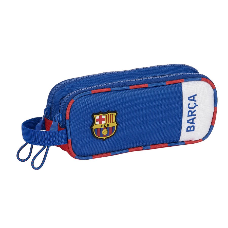 Dobbelt carry-all F.C. Barcelona Bl Rdbrun 21 x 8 x 6 cm #1