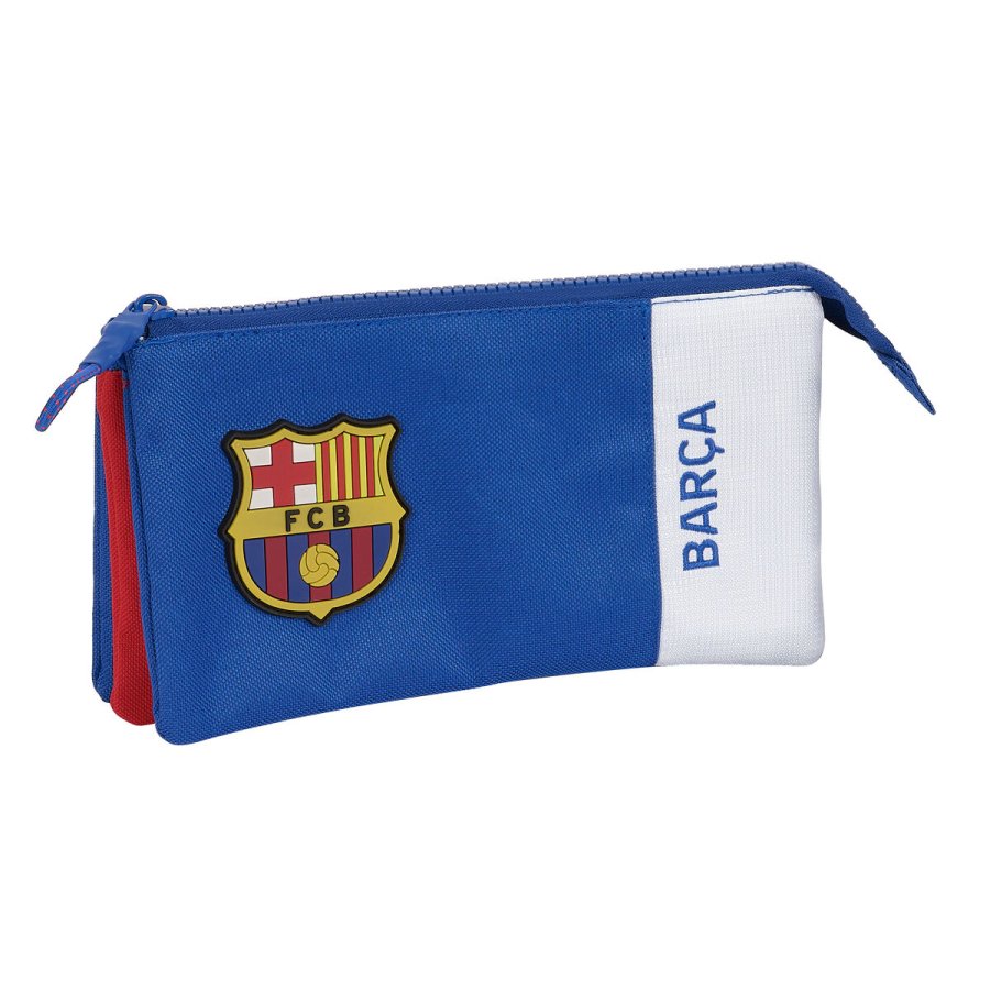 Dobbelt carry-all F.C. Barcelona Bl Rdbrun 22 x 12 x 3 cm #1