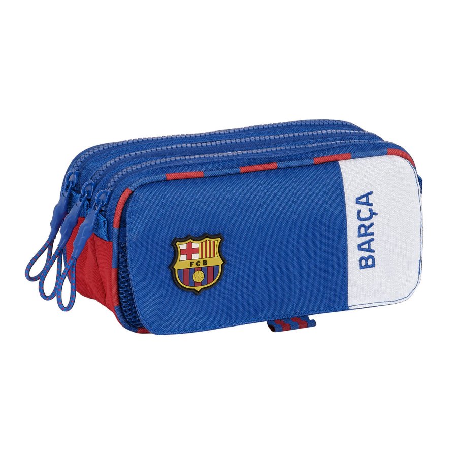 Dobbelt carry-all F.C. Barcelona Bl Rdbrun 21,5 x 10 x 8 cm #1