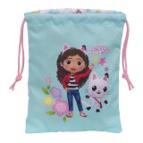 Madkasse med tilbehr Gabby's Dollhouse Lysebl Polyester 300D 20 x 25 cm #1