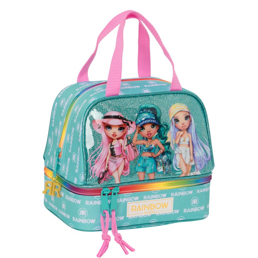 Madkasse med tilbehr Rainbow High Paradise Turkisbl 20 x 20 x 15 cm #1