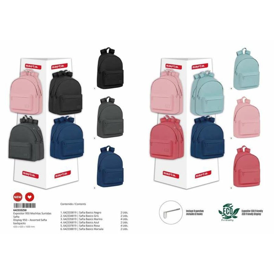 Rygsk med Snore Safta Sort 42 x 160 x 42 cm #3