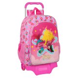 Skolerygsk med Hjul Trolls Pink 33 x 42 x 14 cm #1