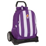 Skolerygsk med Hjul Real Valladolid C.F. Lilla 32 x 44 x 16 cm #1