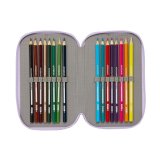 Tredobbelt Penalhus Wish Syren 12.5 x 19.5 x 5.5 cm (36 Dele) #6