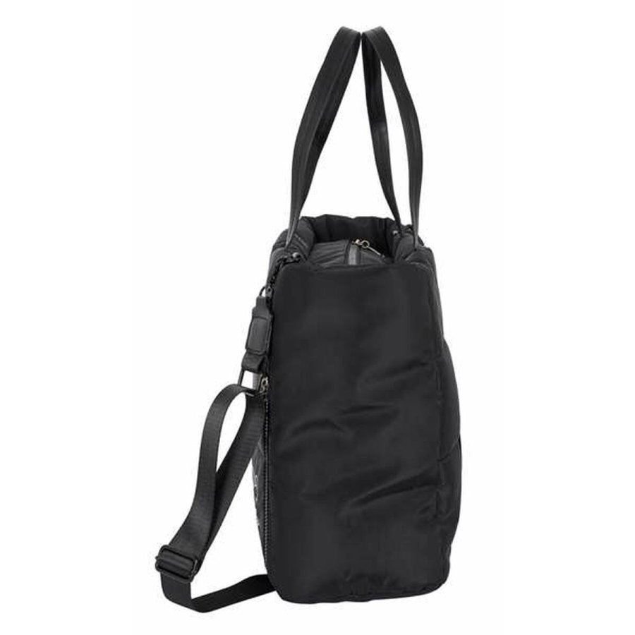 Taske med lomme til brbar computer Mickey Mouse Teen Mood Sort 40 x 31 x 17 cm Med puder #3