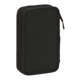 Dobbelt penalhus Real Madrid C.F. Sort 12.5 x 19.5 x 4 cm (28 Dele) #3